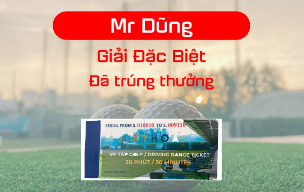 Công bố giải thưởng bốc thăm may mắn